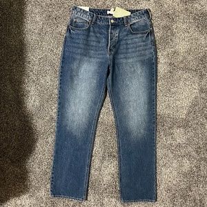 90's Straight, High Waist, Droit 90's Women's Jeans, New with Tags